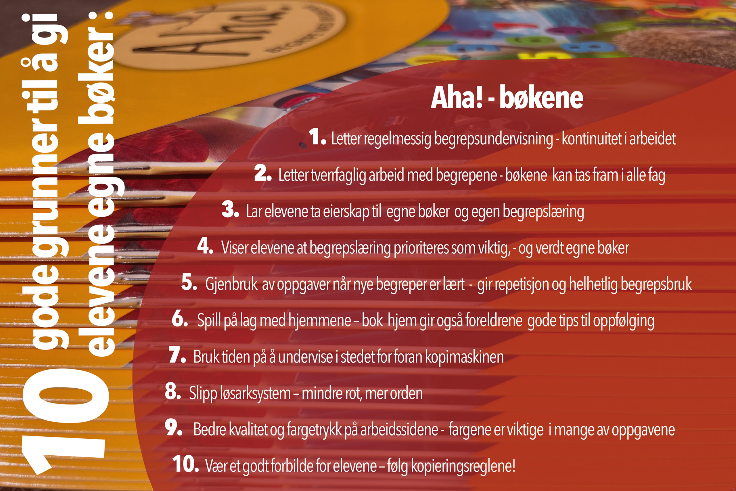 10 gode grunner for egen bok liten